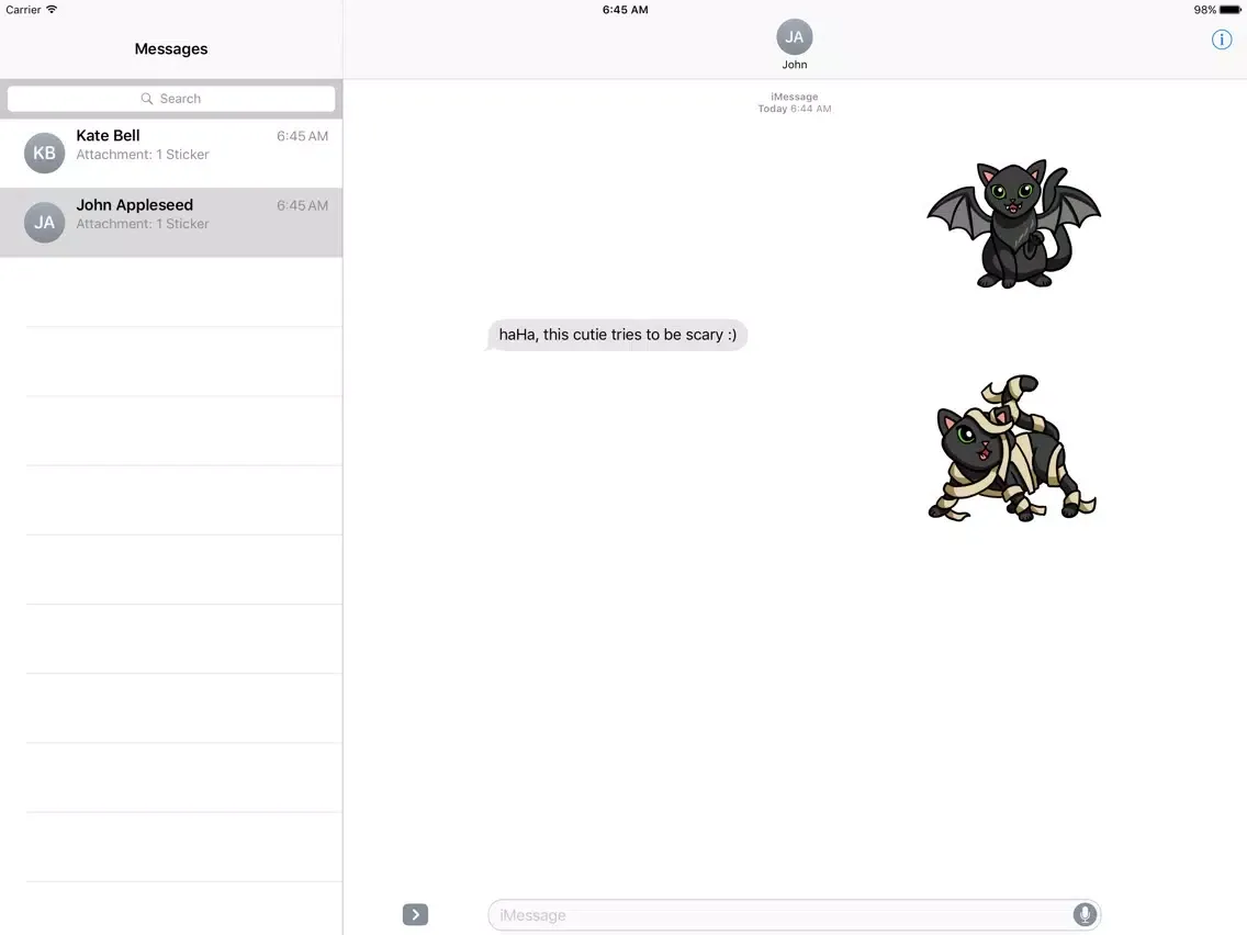 Halloween Cat iPad  سکرین شاٹس