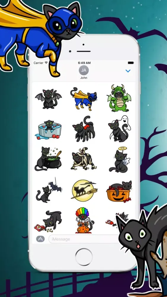 Halloween Cat سکرین شاٹس