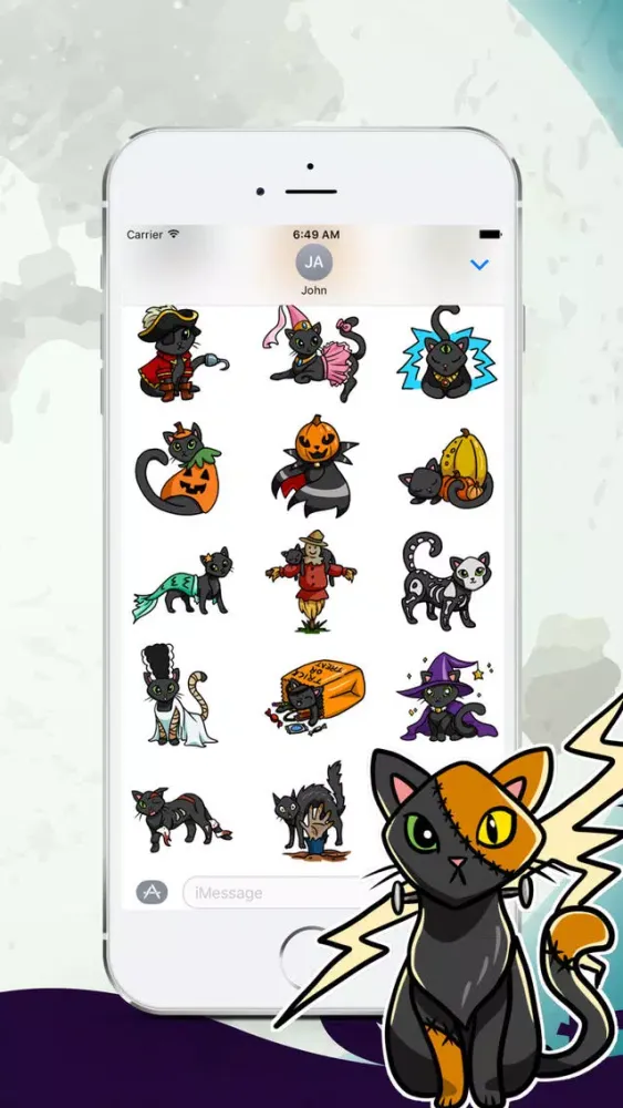 Halloween Cat سکرین شاٹس