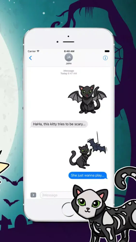 Halloween Cat سکرین شاٹس