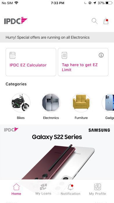 IPDC EZ Screenshots