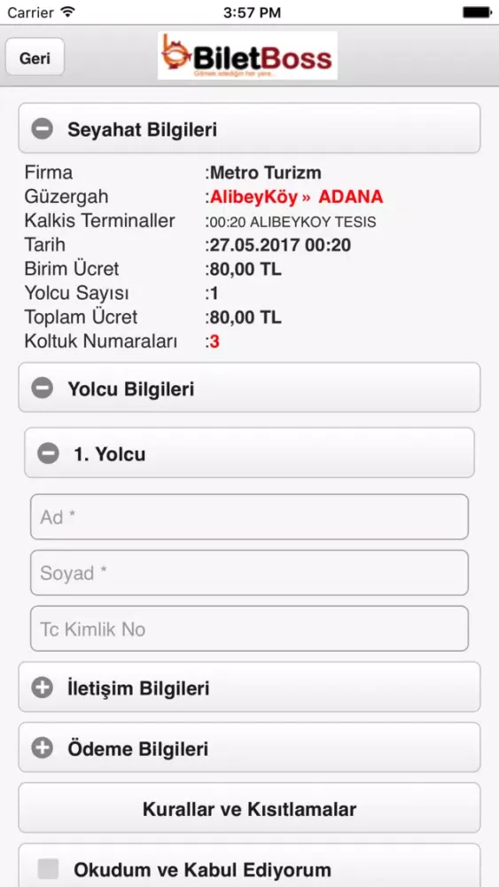 Bilet Boss Screenshots