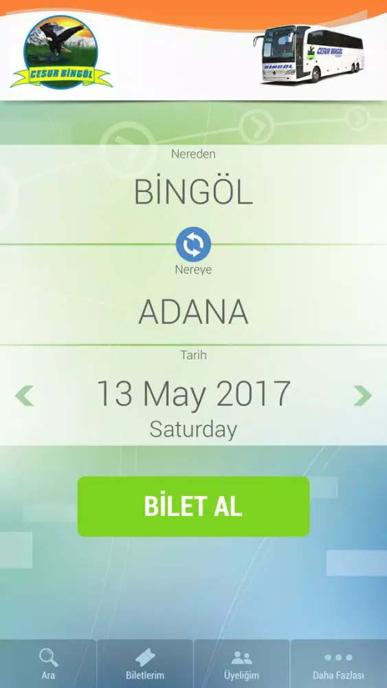 Captures d'écran de Cesur Bingöl Seyahat