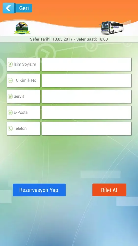 Captures d'écran de Cesur Bingöl Seyahat