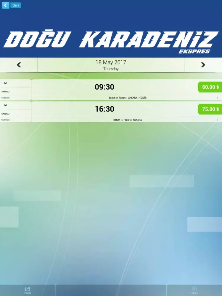 Capturas de tela do Doğu Karadeniz iPad 