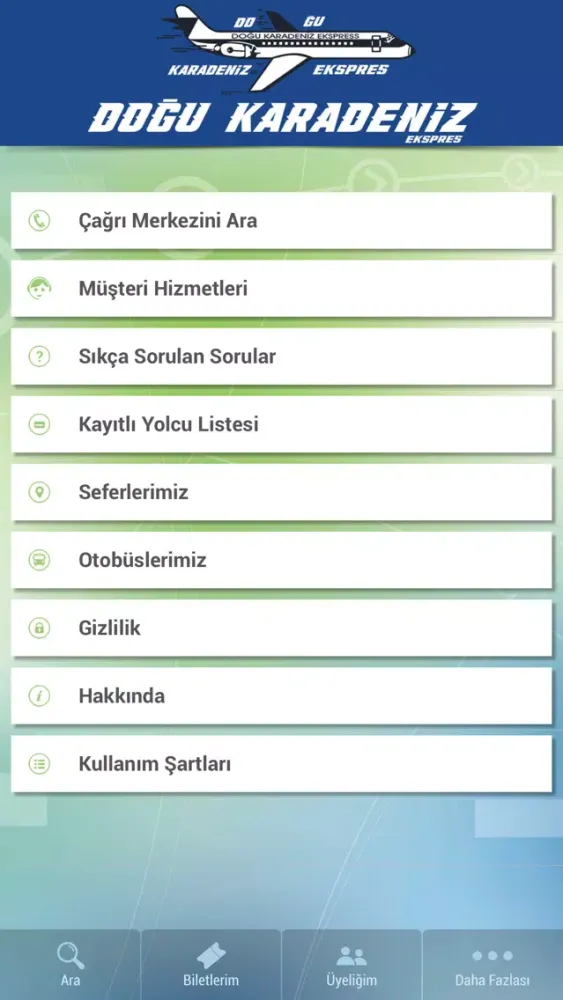Capturas de tela do Doğu Karadeniz