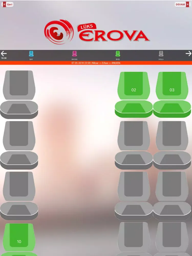 Lüks Erova iPad  स्क्रीनशॉट