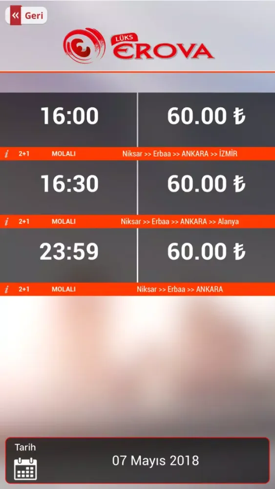 Lüks Erova स्क्रीनशॉट