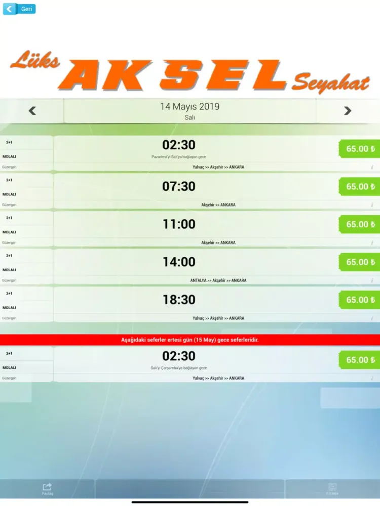 Скриншоты Lüks Aksel Seyahat iPad 