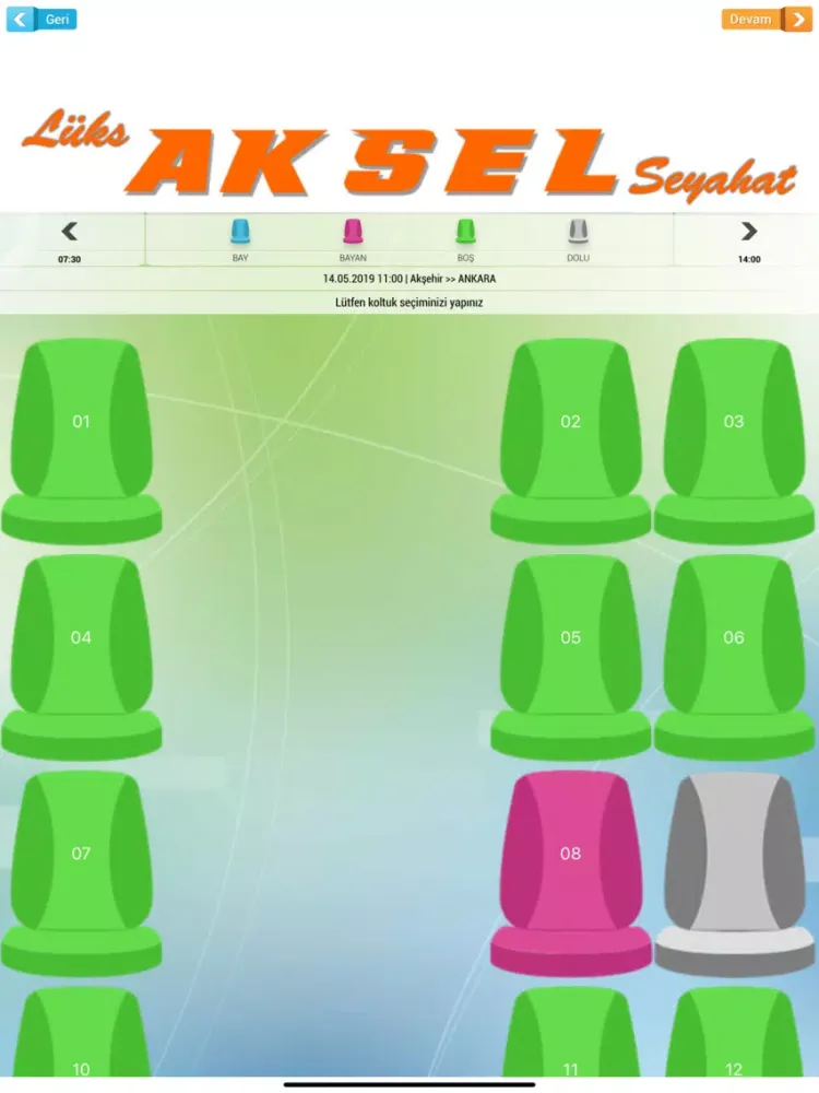 Скриншоты Lüks Aksel Seyahat iPad 