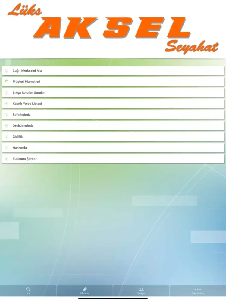Скриншоты Lüks Aksel Seyahat iPad 