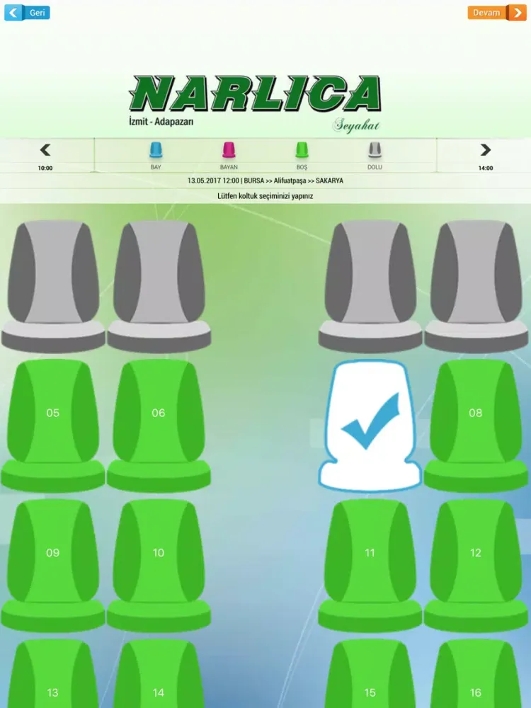 Narlıca Seyahat iPad  스크린샷