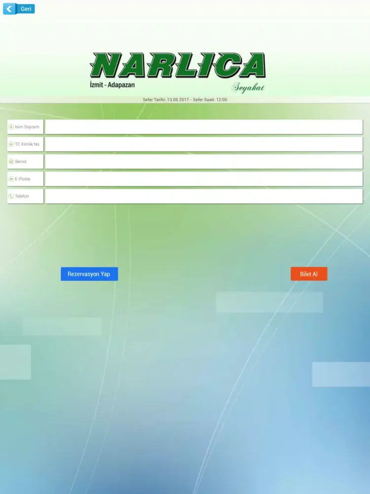 Narlıca Seyahat iPad  스크린샷