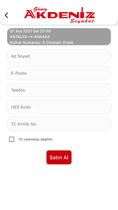 Güney Akdeniz Seyahat স্ক্রিনশট