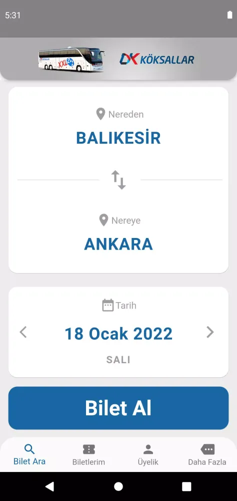 Köksallar Turizm स्क्रीनशॉट