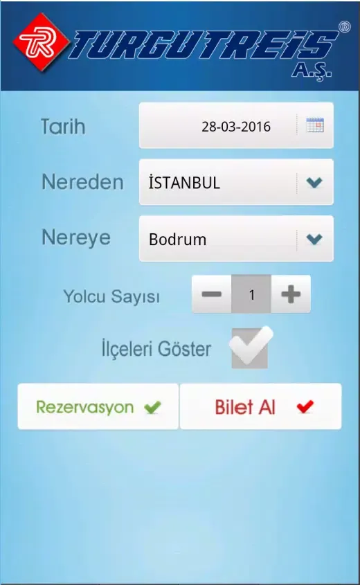 Tangkapan skrin Turgutreis Turizm