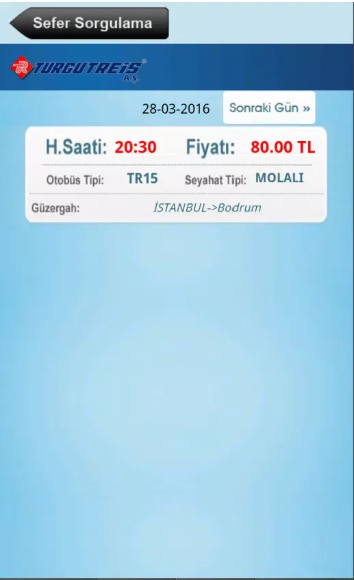 Tangkapan skrin Turgutreis Turizm