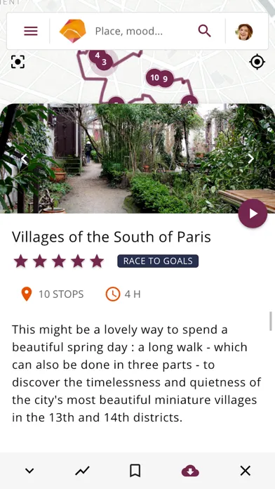 Tangkapan layar Paris Parcours