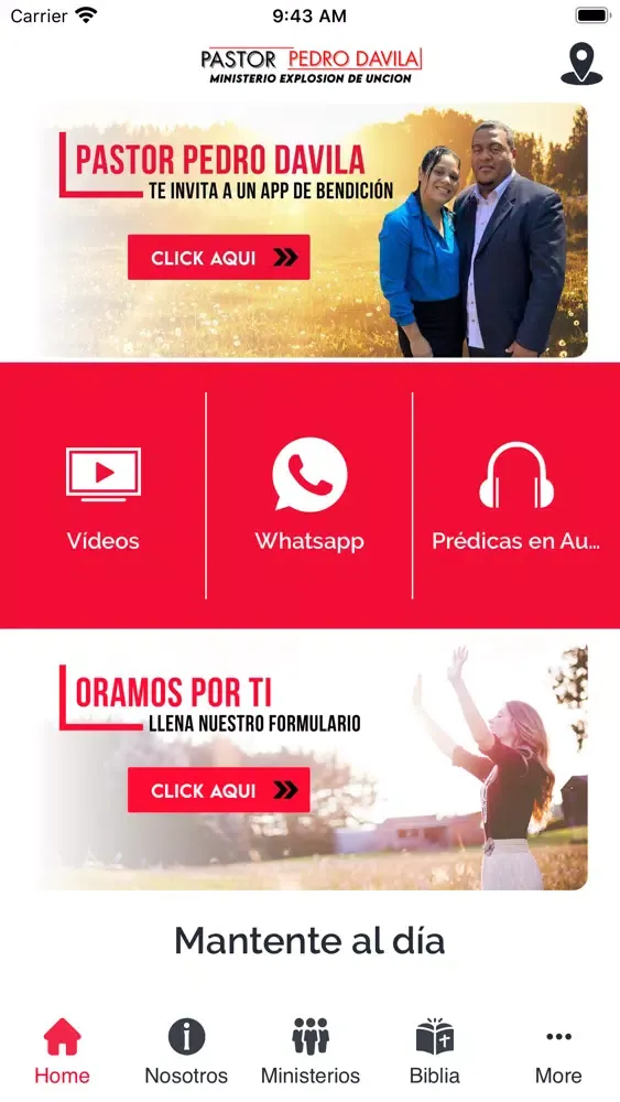 Zrzuty ekranu Pastor Pedro Davila