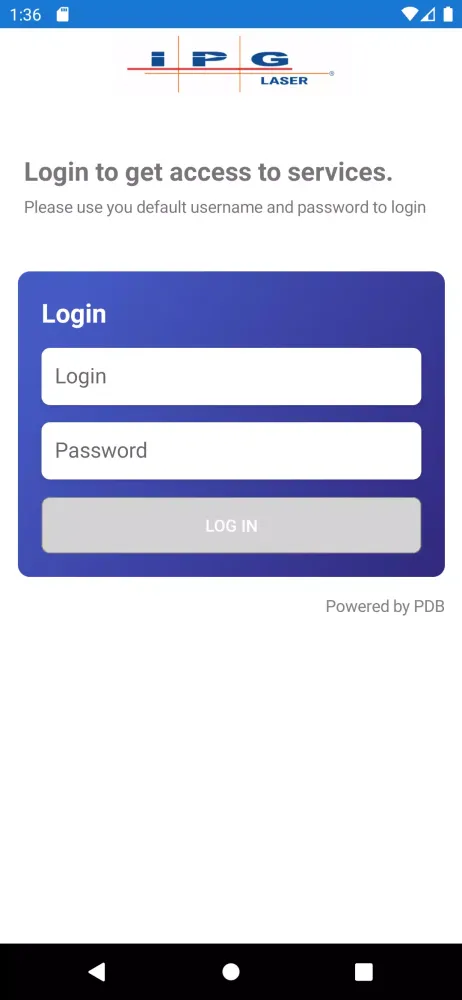 IPG User Portal应用截图