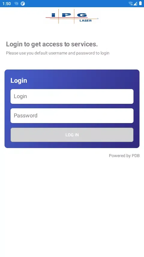 IPG User Portal应用截图