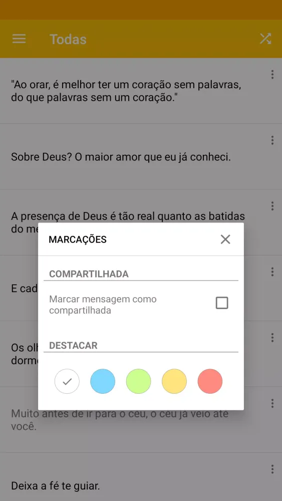 Mensagens Evangélicas应用截图