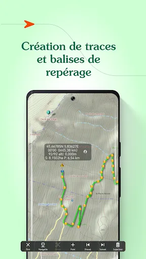 Iphigénie | The Hiking Map App স্ক্রিনশট