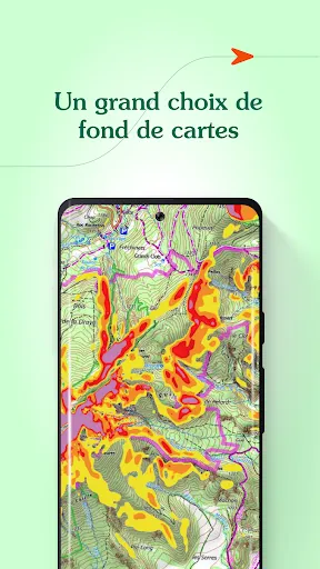 Iphigénie | The Hiking Map App স্ক্রিনশট