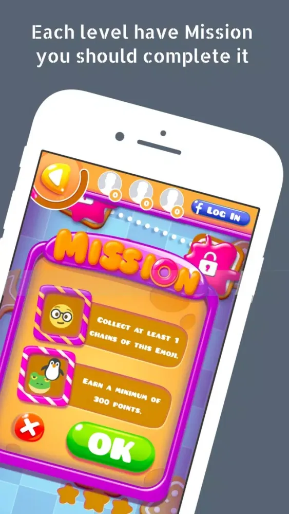 Emoji Crush - Funny puzzle game - match 4 Ekran Görüntüleri