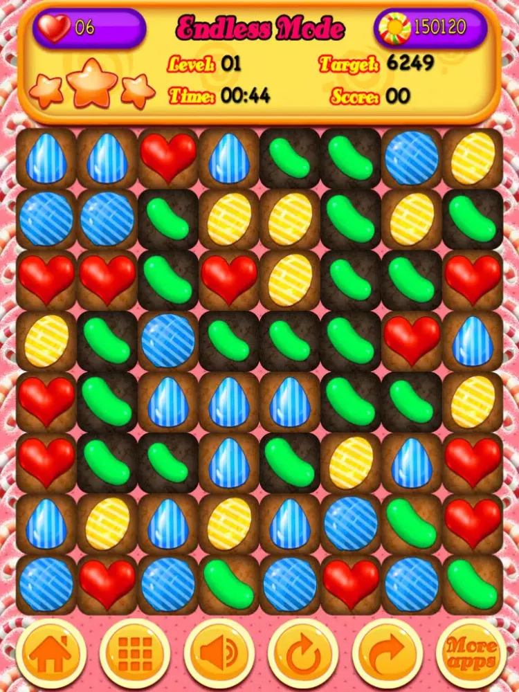 Скриншоты Crazy Candys iPad 