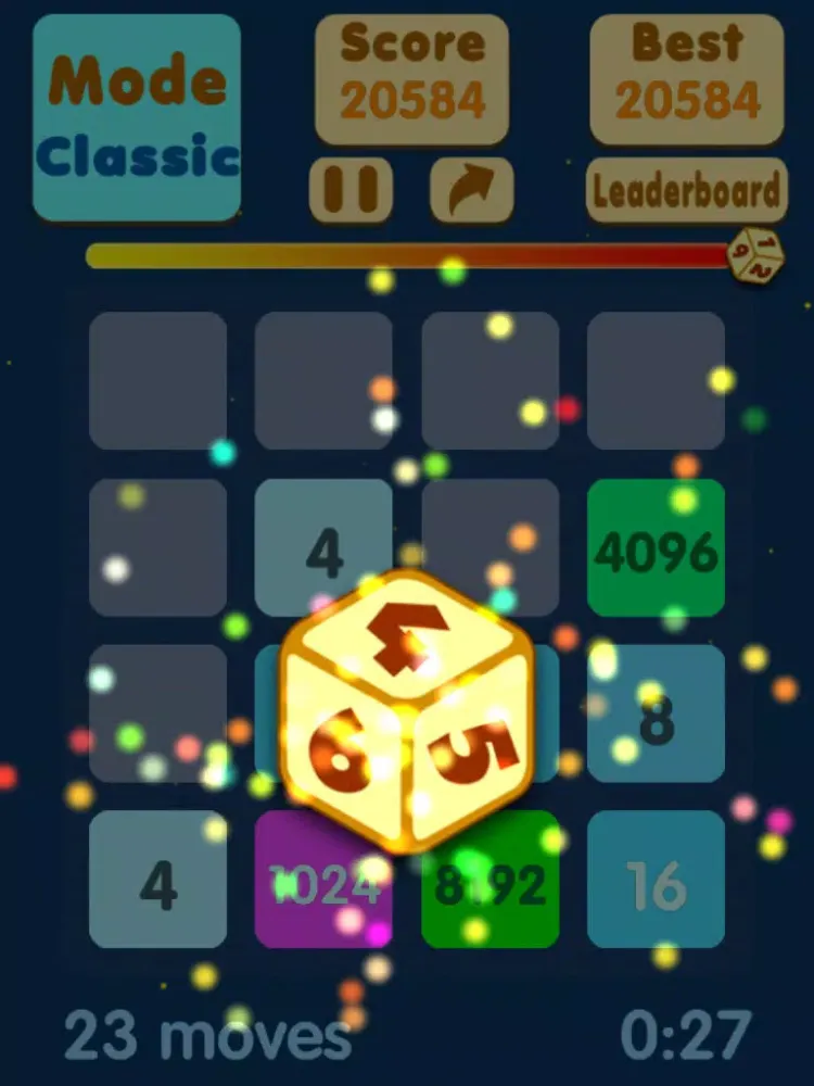 Zrzuty ekranu Double 2048 = 4096 iPad 