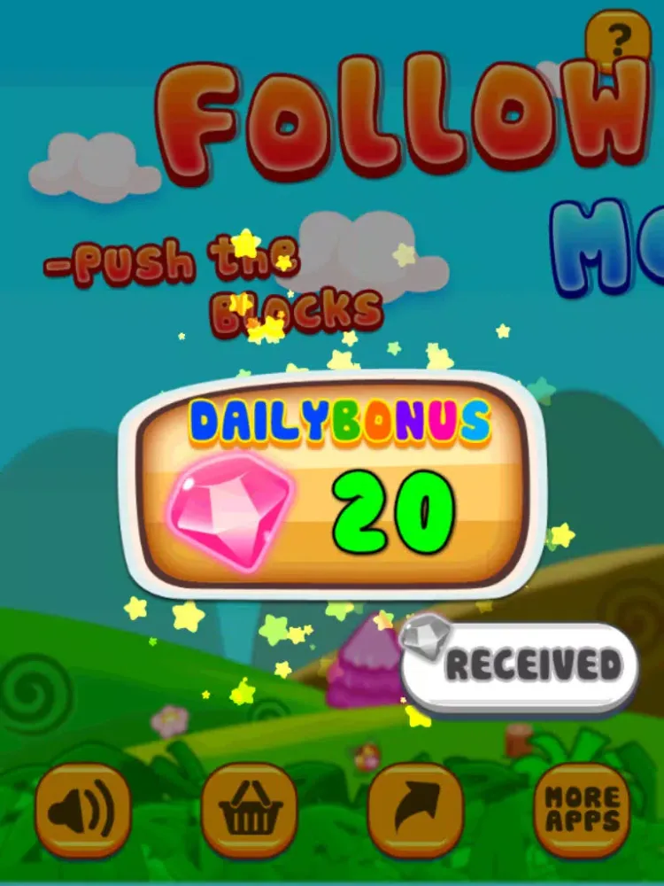 Follow Me - Push the blocks iPad  Ekran Görüntüleri