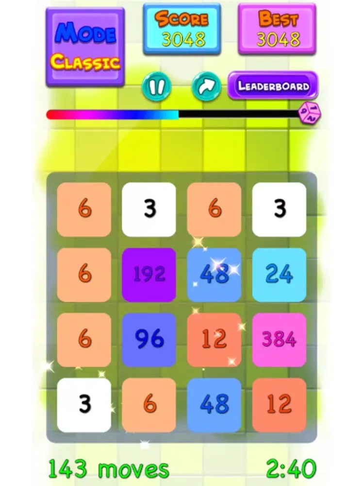 2048 - 3 Version iPad  স্ক্রিনশট