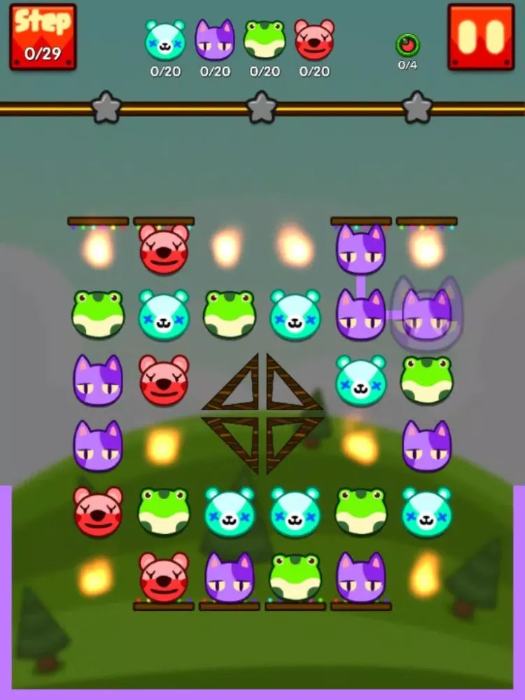 Captures d'écran de Crazy Pets Line Up iPad 