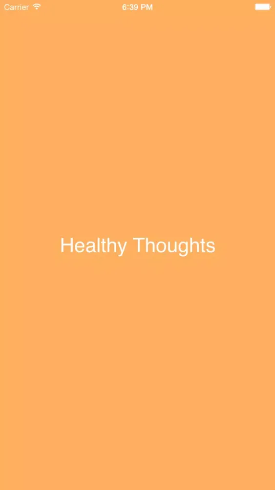 Healthy Thoughts سکرین شاٹس