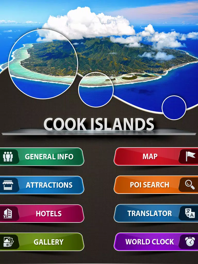 Cook Islands Travel Guide iPad  स्क्रीनशॉट