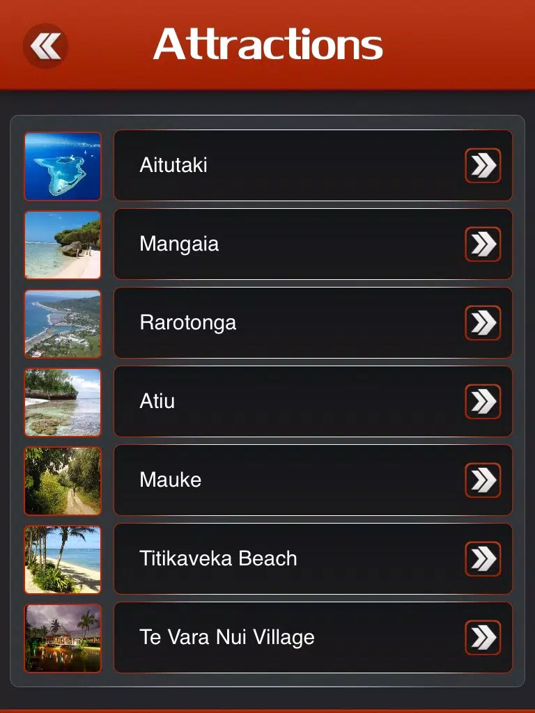 Cook Islands Travel Guide iPad  स्क्रीनशॉट