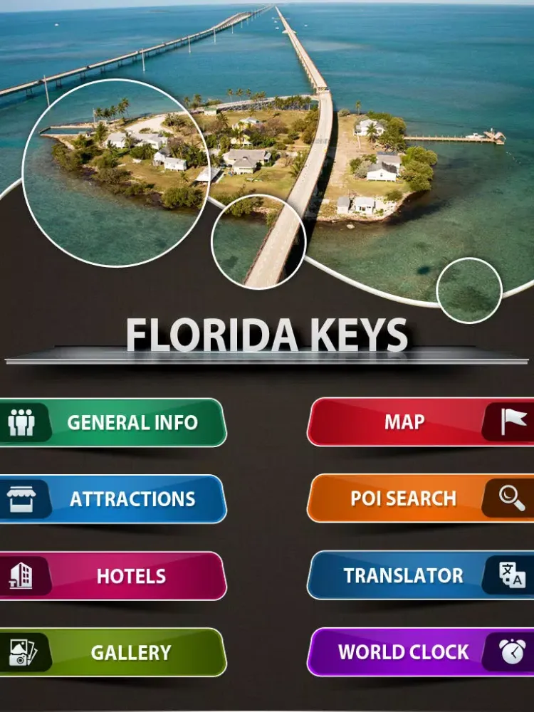 Florida Keys Tourism Guide iPad  Screenshots