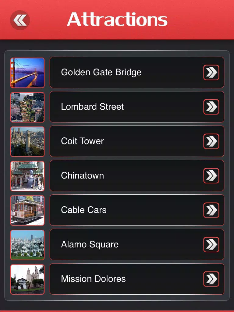 Golden Gate National Recreation Area - USA iPad  Screenshots