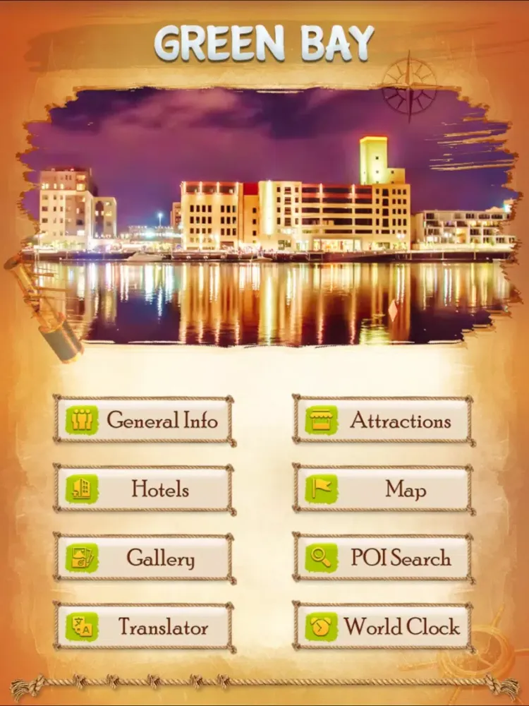 Capturas de pantalla de Green Bay Tourism Guide iPad 