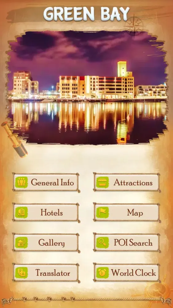 Capturas de pantalla de Green Bay Tourism Guide