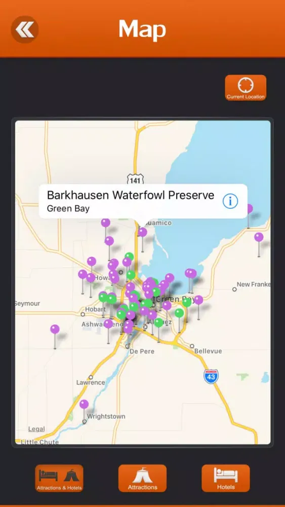 Capturas de pantalla de Green Bay Tourism Guide