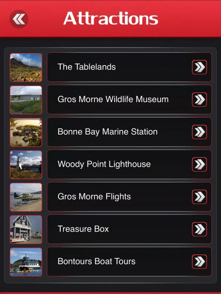 Visit Gros Morne National Park iPad  Ekran Görüntüleri