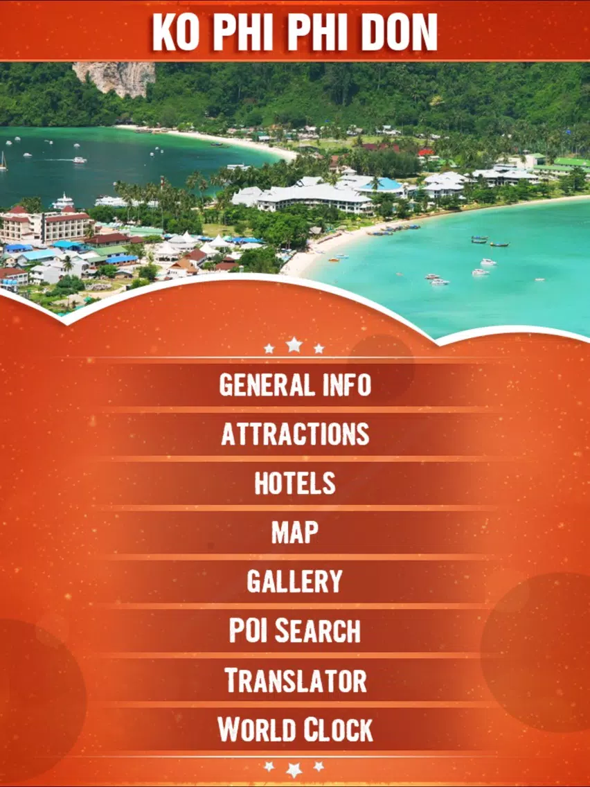 Ko Phi Phi Don Tourism Guide iPad  スクリーンショット