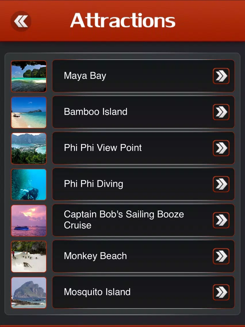Ko Phi Phi Don Tourism Guide iPad  スクリーンショット