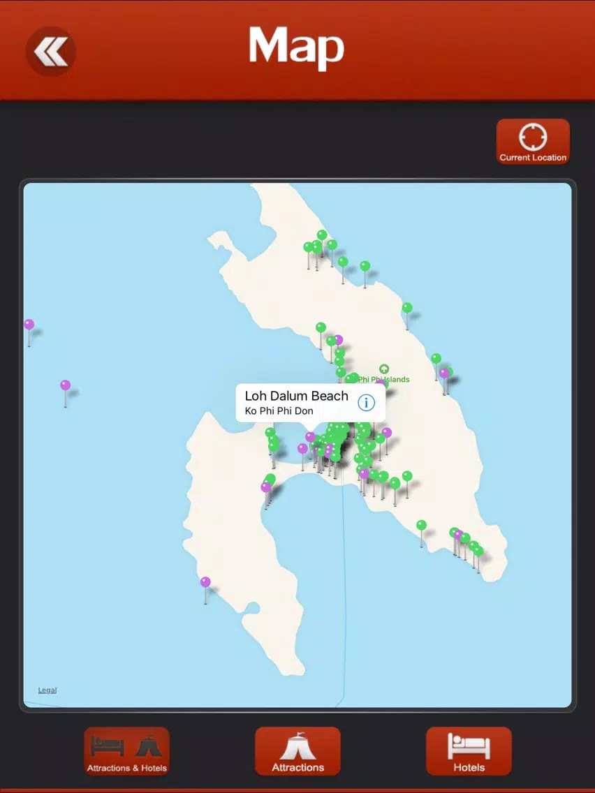 Ko Phi Phi Don Tourism Guide iPad  スクリーンショット