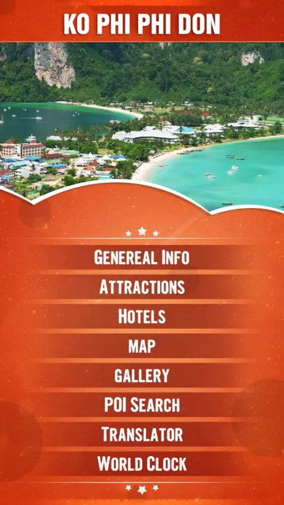 Tangkapan layar Ko Phi Phi Don Tourism Guide