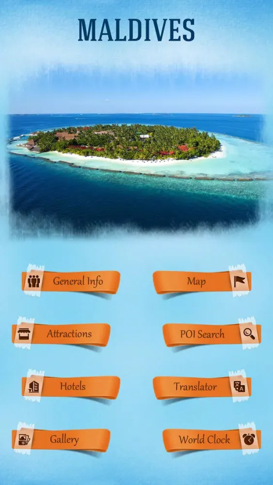 Maldives Tourism Guide Ekran Görüntüleri