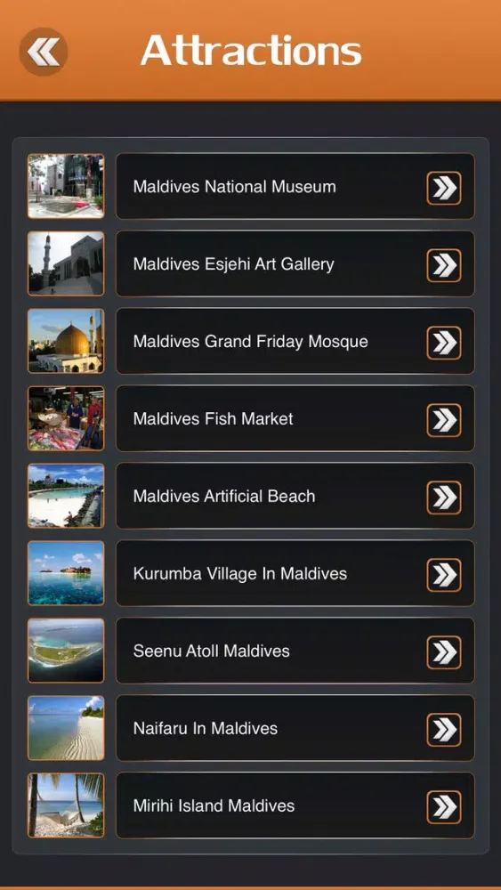 Maldives Tourism Guide Ekran Görüntüleri