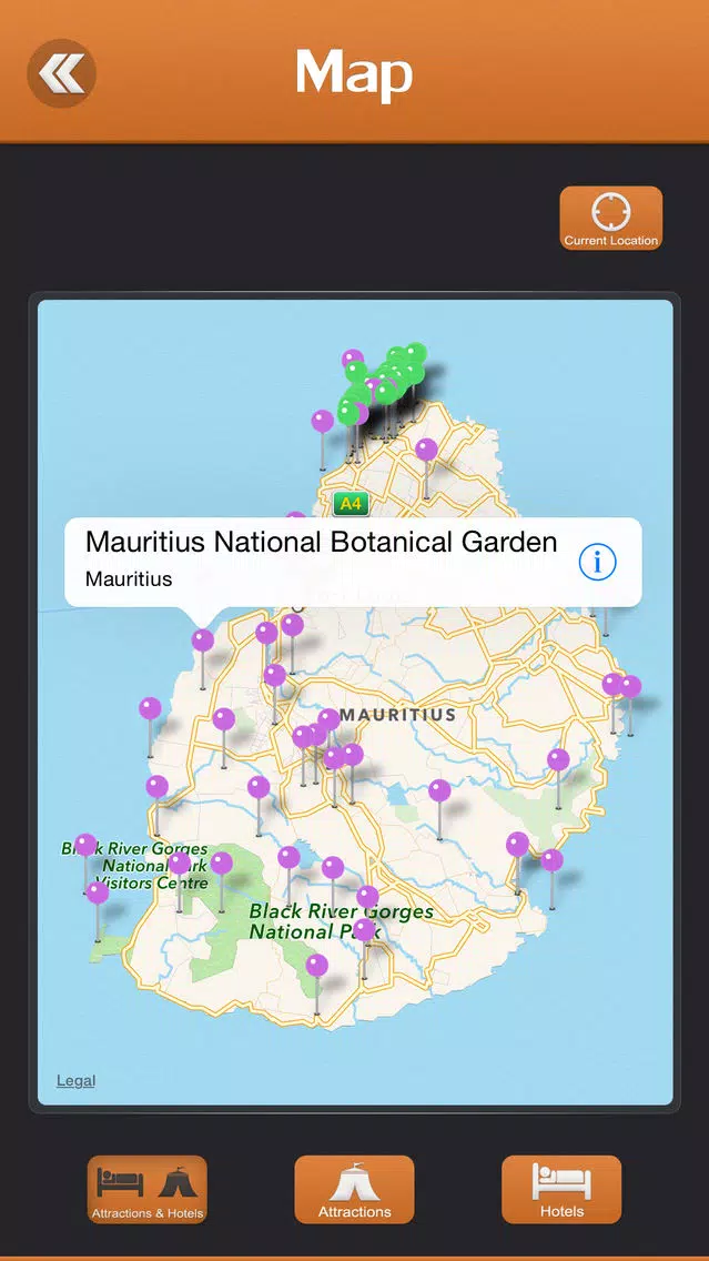 Mauritius Tourism Guide Screenshots